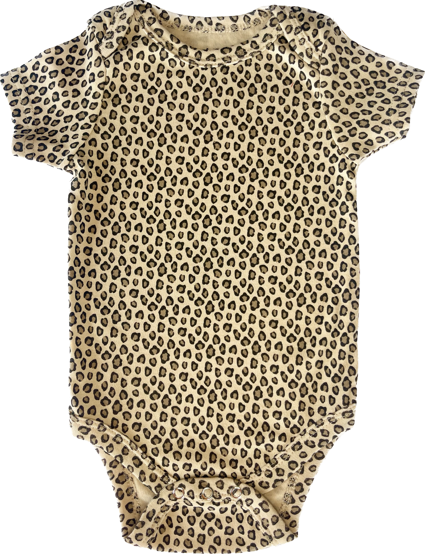 Body manga corta leopardo 9-12 meses