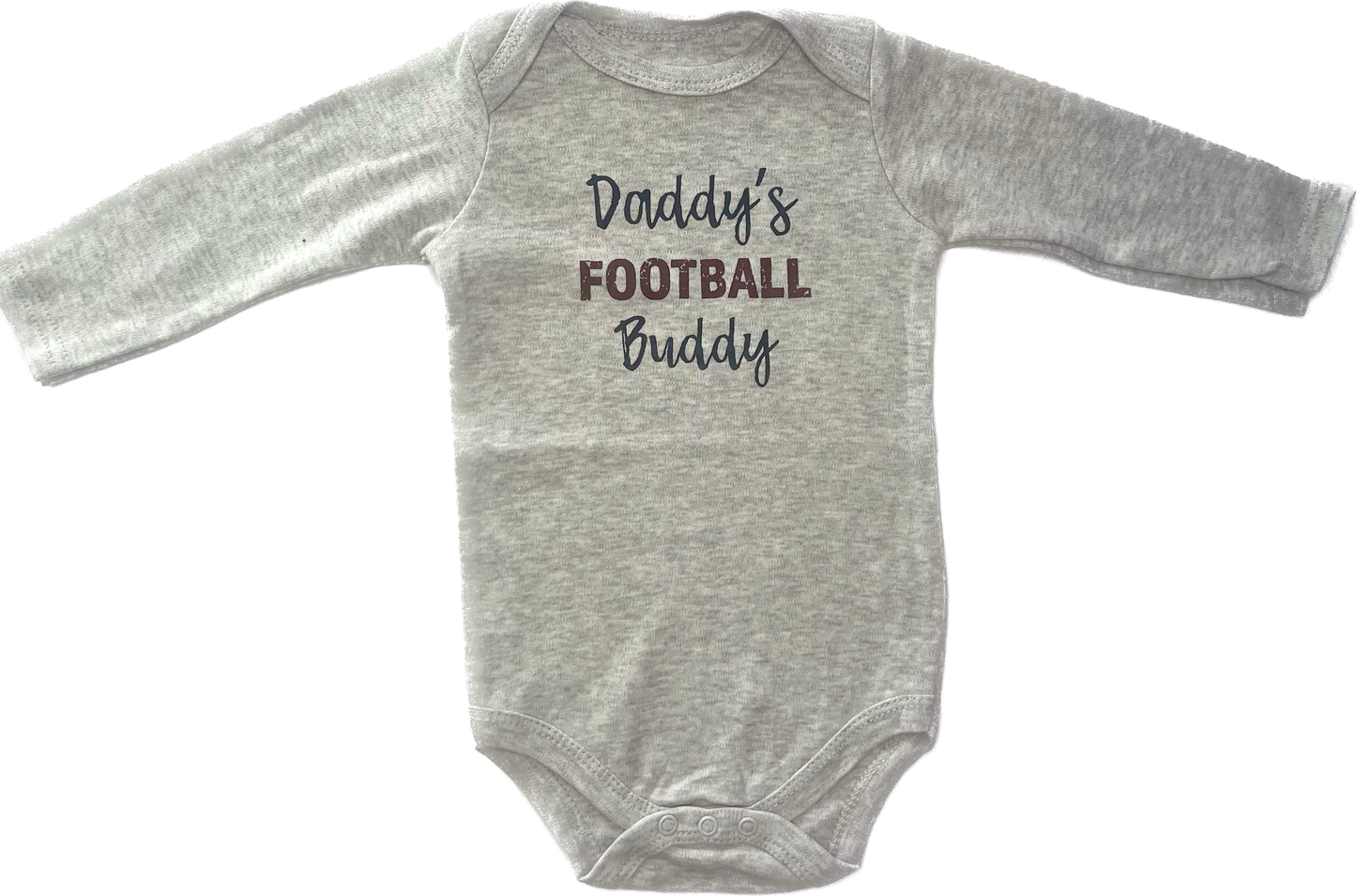 Body Manga futbol americano  - daddys football 3-6 meses